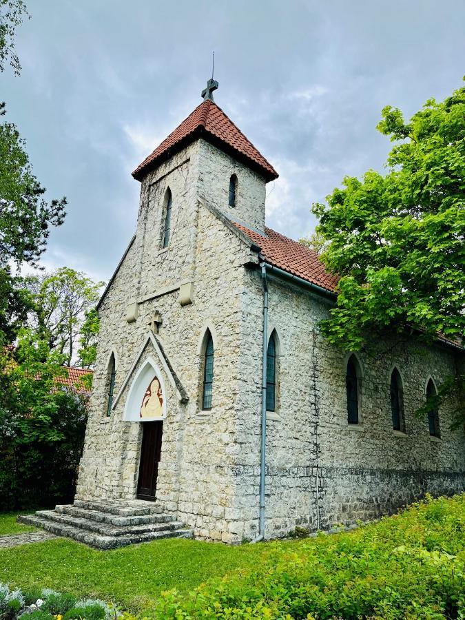 Aranygesztenye Apartmanház Balatonudvari Esterno foto